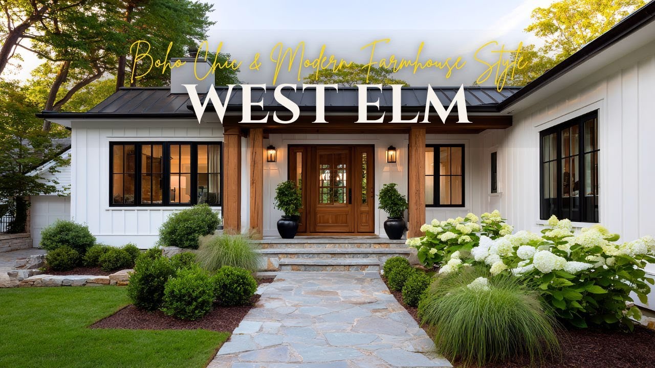 West Elm Spring 2025 Home Tour | Boho Chic & Modern Farmhouse Style