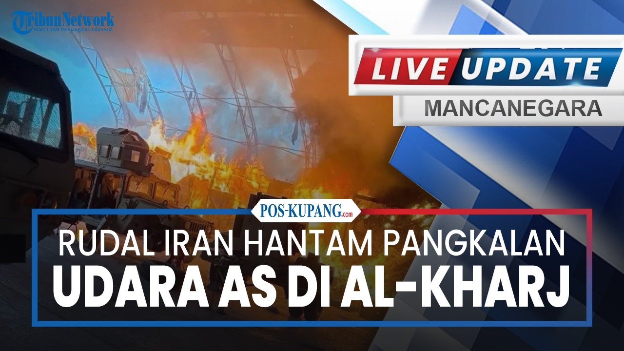 🔴Rudal Iran Hantam Pangkalan Udara AS di Al-Kharj, Jet Tempur F-35 & F-16 Washington Terbakar