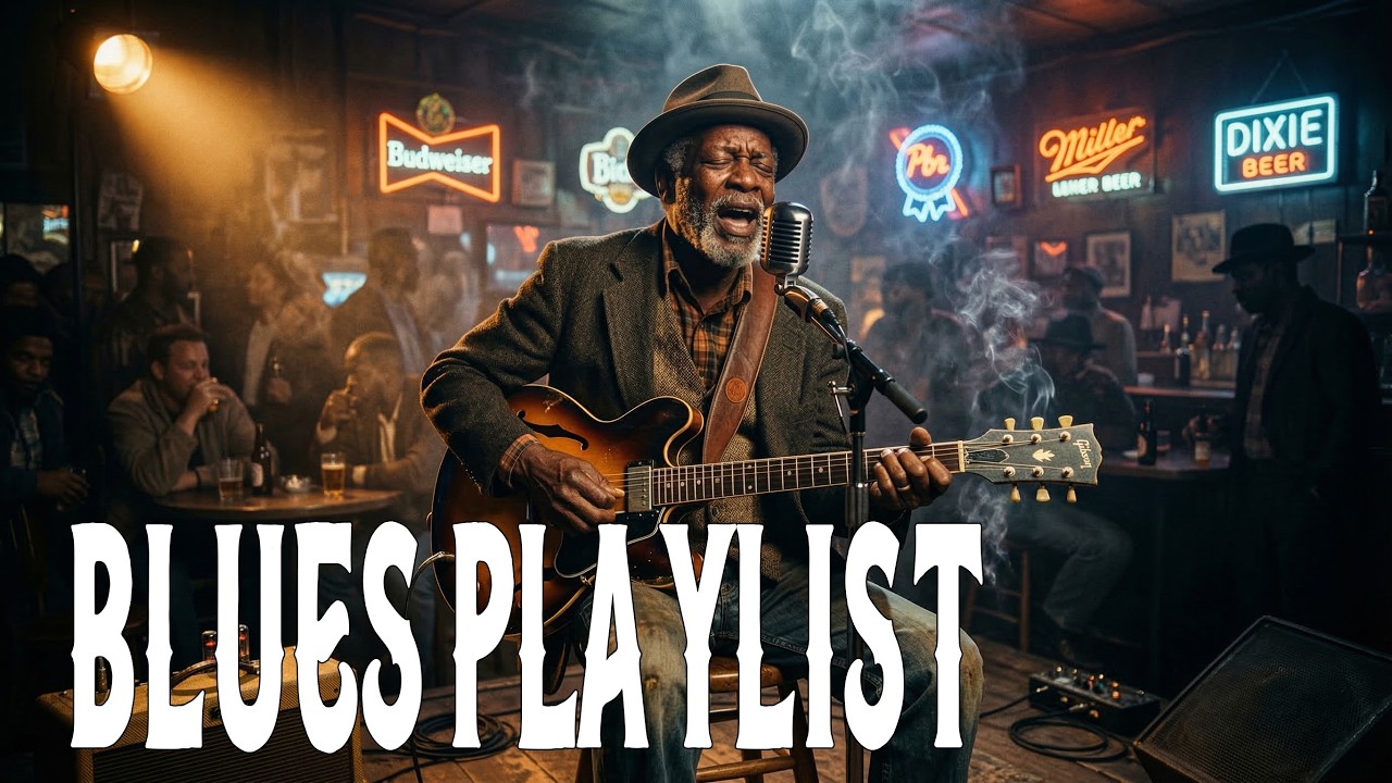 Best Chicago Blues Music Mix 2025 🎸 Smooth & Soulful Blues for Relaxing, Studying & Late Night Vibes