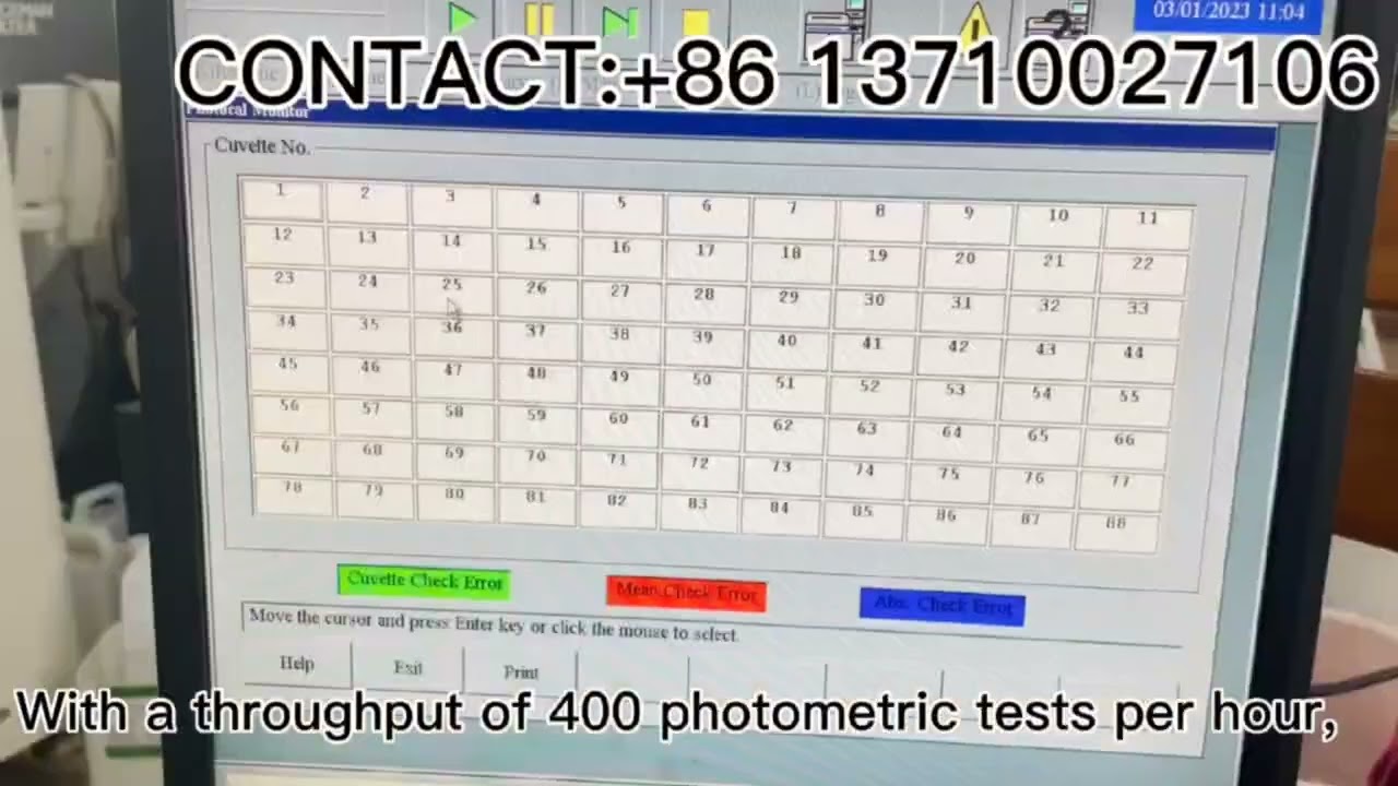 【Olympus AU400】#chemistryanalyzer machine testing