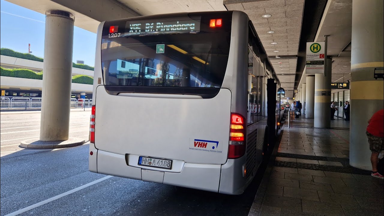 Mitfahrt im kompletten X95 von Bf. Pinneberg bis S Hamburg Airport im C1 Facelift 1207