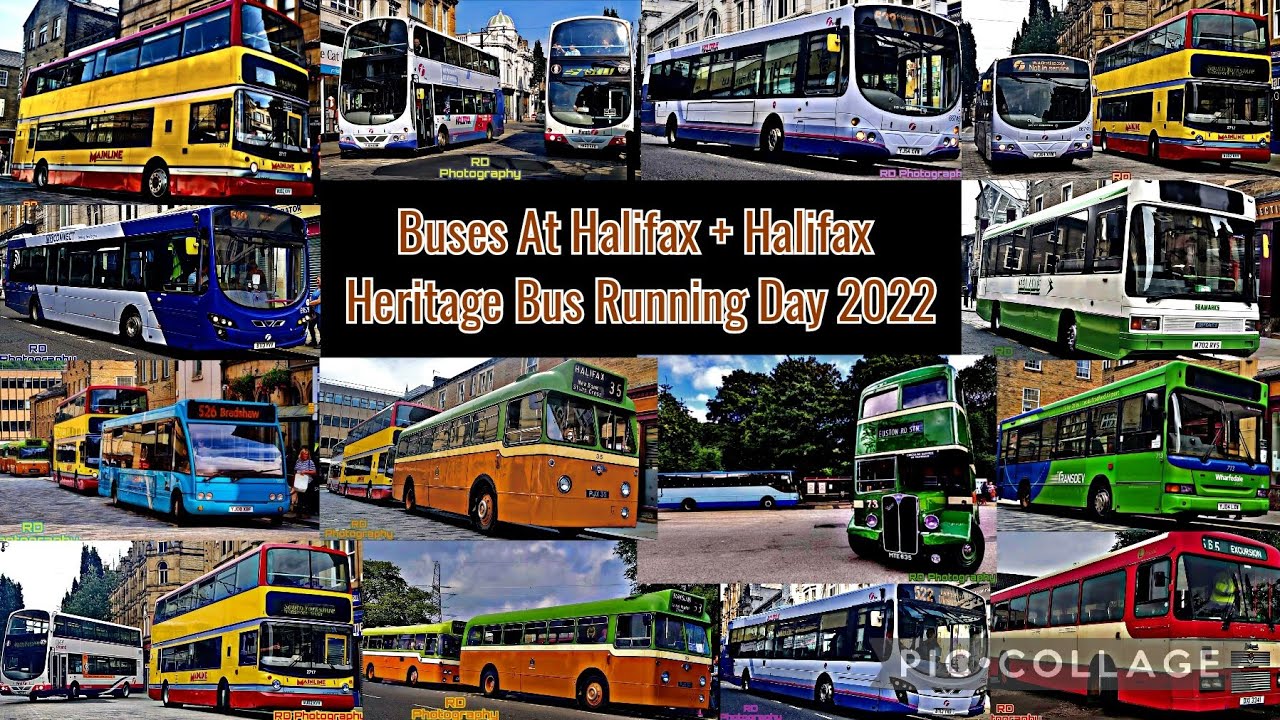 Buses At Halifax + Halifax Heritage Bus Running Day 2022 - 11/09/22