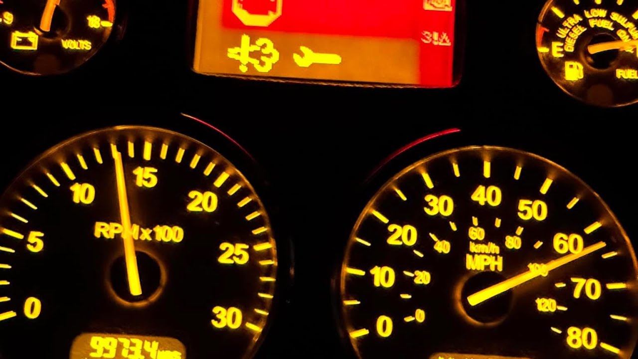 Peterbilt DEF problems/ DEF warning lights. How to replace DEF Tank Filter