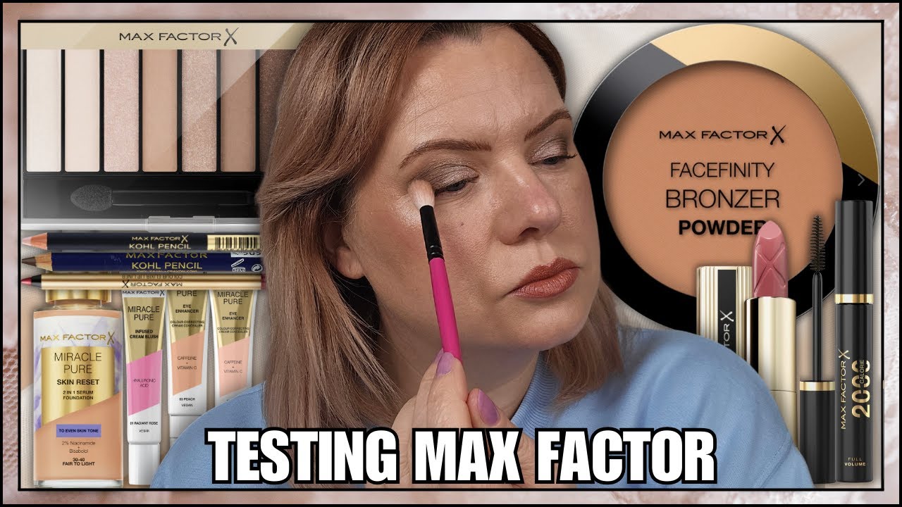 TESTING A FULL FACE OF MAX FACTOR MAKEUP *Miracle Pure, Facefinity* | Clare Walch
