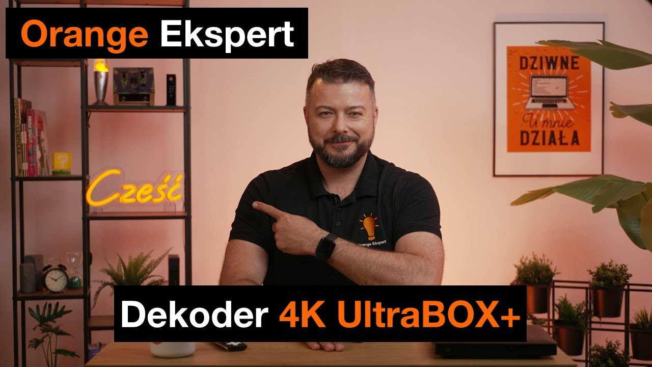 💡 ORANGE EKSPERT - 👉 Jak podłączyć i skonfigurować dekoder 4K UltraBOX+? 📺