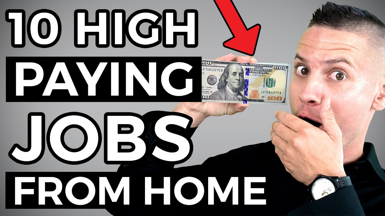 10 BEST High Paying Online Jobs You Can Learn and DO Working From Home!