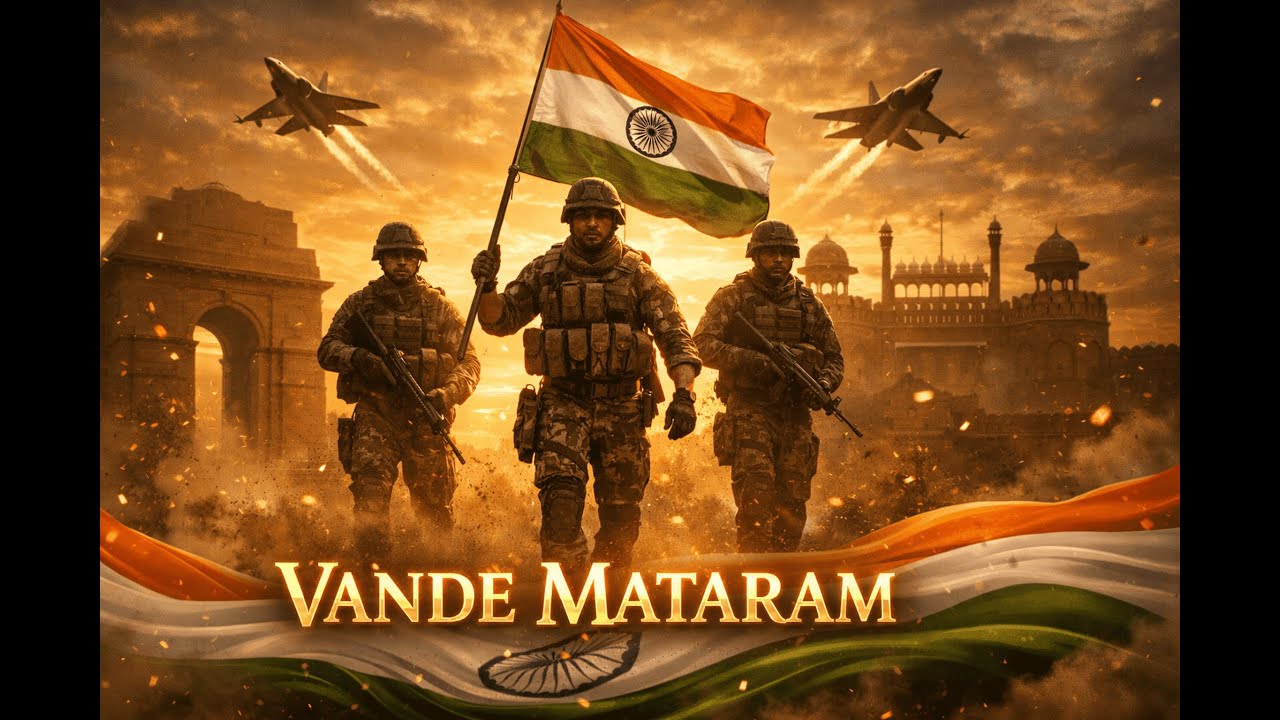 VANDE MATARAM 🇮🇳 | Emotional Patriotic Cinematic Tribute | K Team Creations