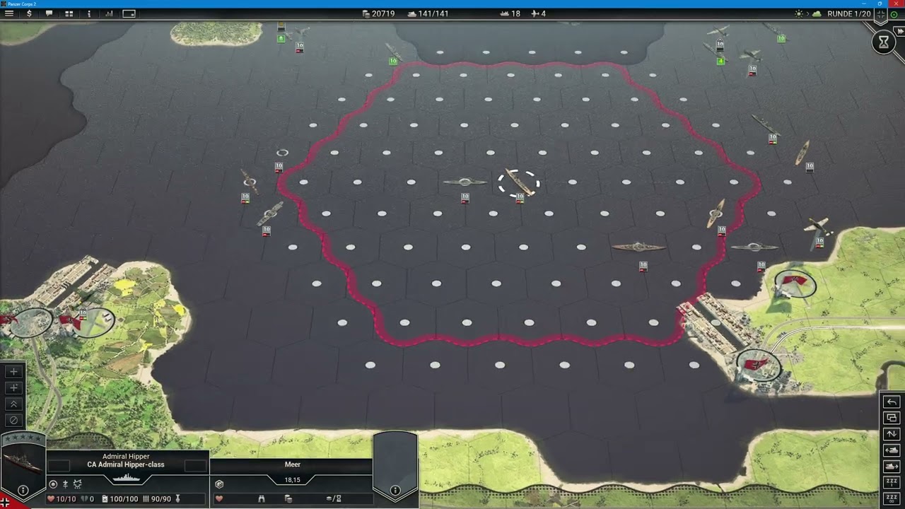 PanzerCorps 2 - Map 17 Seeleöwe Teil 1von Wildthing