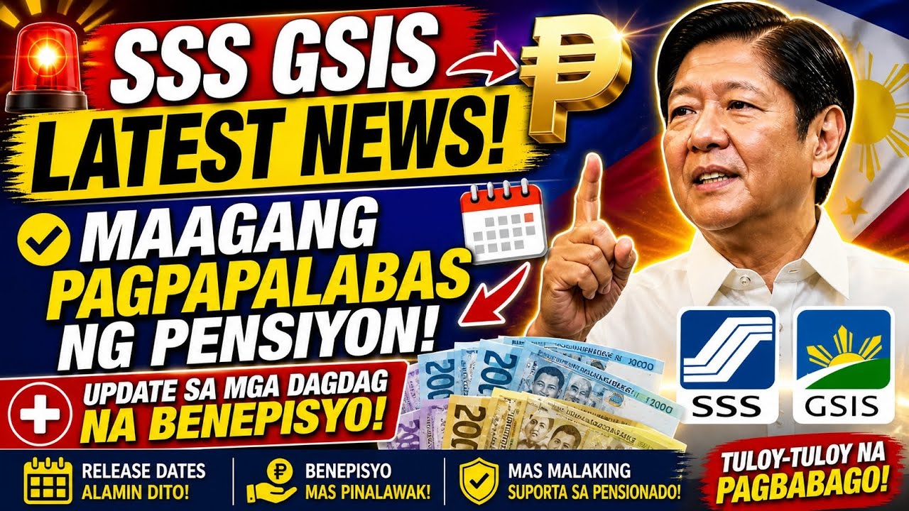 💸 MAY 2026 ALERT! SSS GSIS Pension Release Dates & Benefits Update!