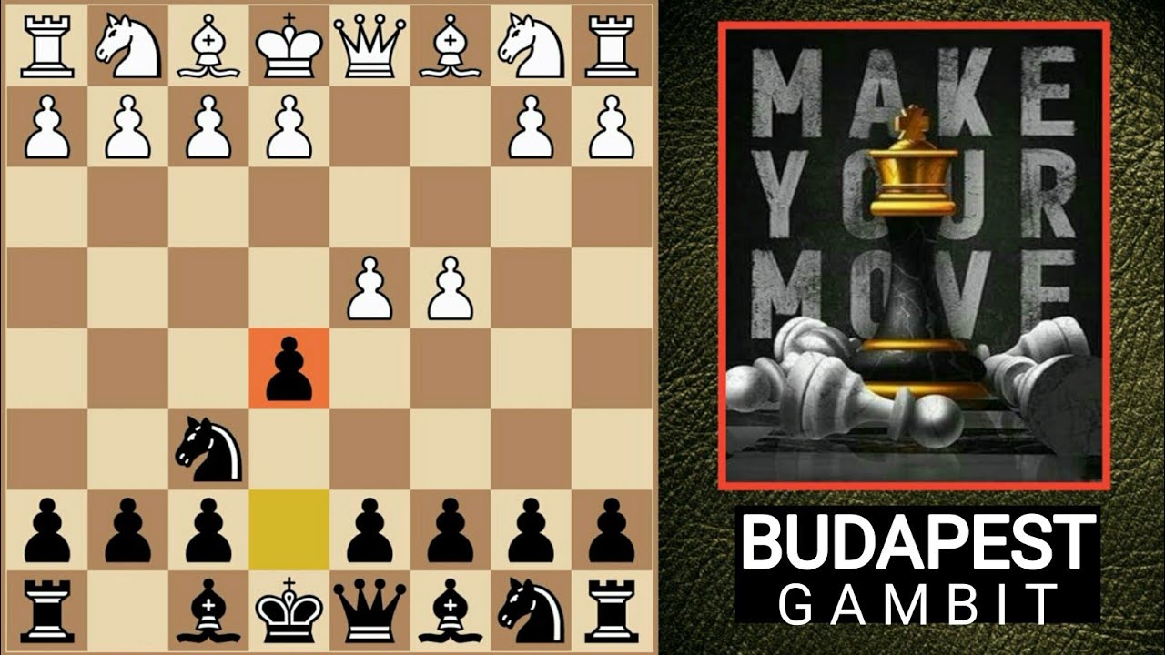 6 Kesalahan Fatal pecatur ketika menghadapi GAMBIT BUDAPEST