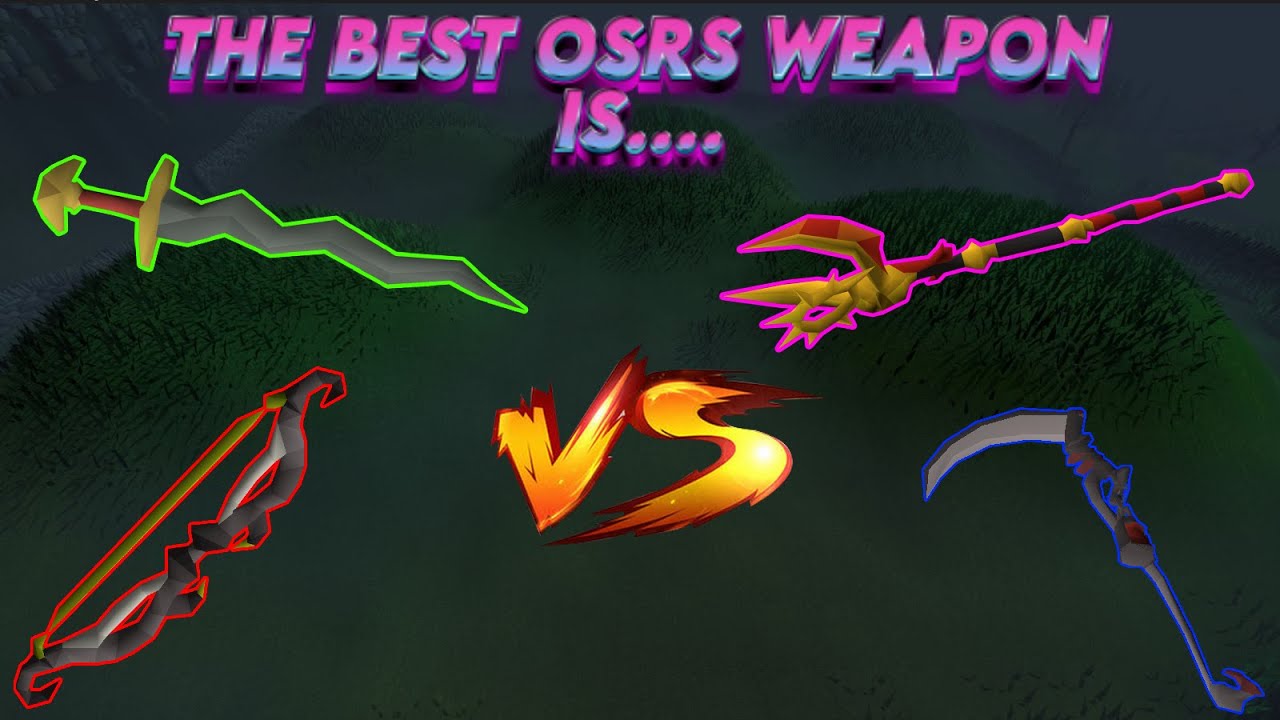 One of these weapons should be 5 Bil! Fang vs TBow vs Tumeken Vs Scythe