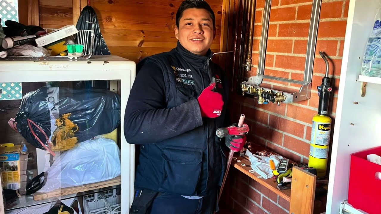 Instalación de caldera Bosch de condensación 2024 🔥❄️