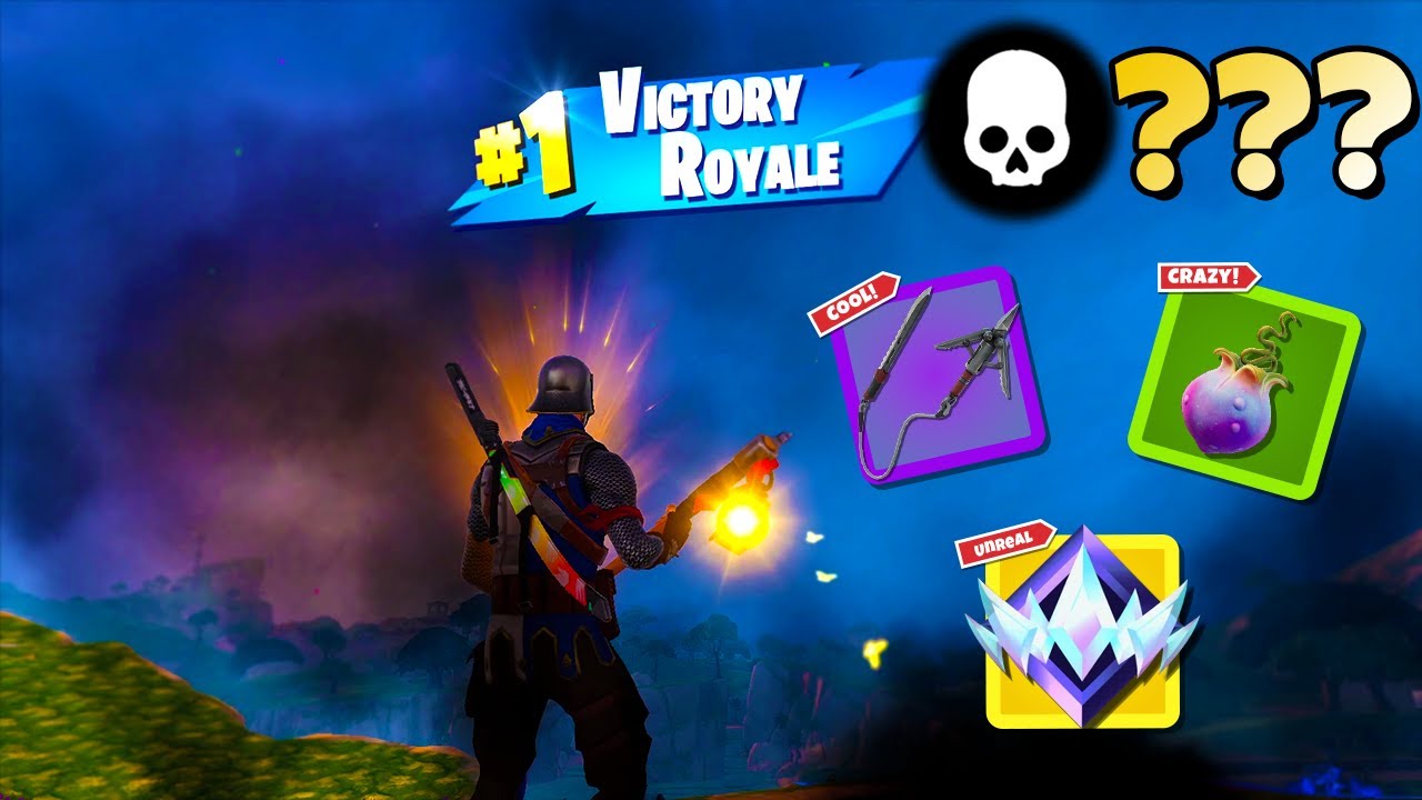 High Elimination Unreal Ranked Solo Win Gameplay (Fortnite Chapter 5 Zero Builds)