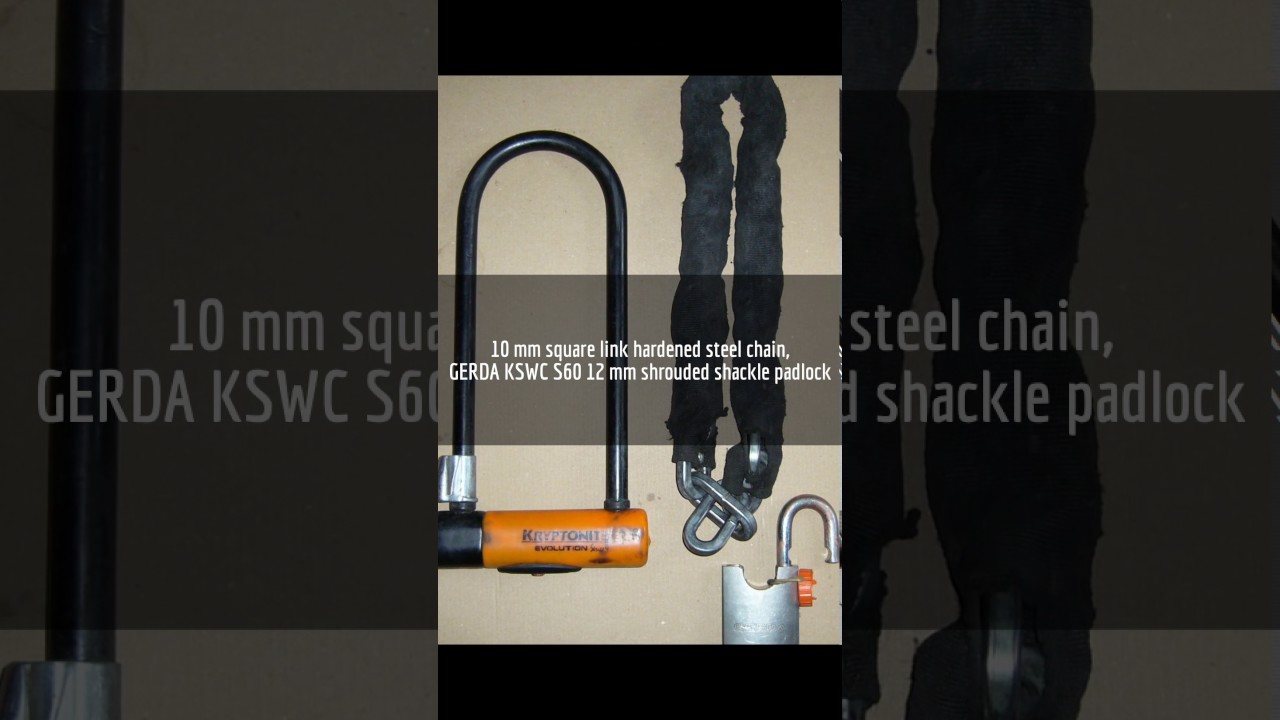 Moje zamki rowerowe / My bike locks | OnTheBike
