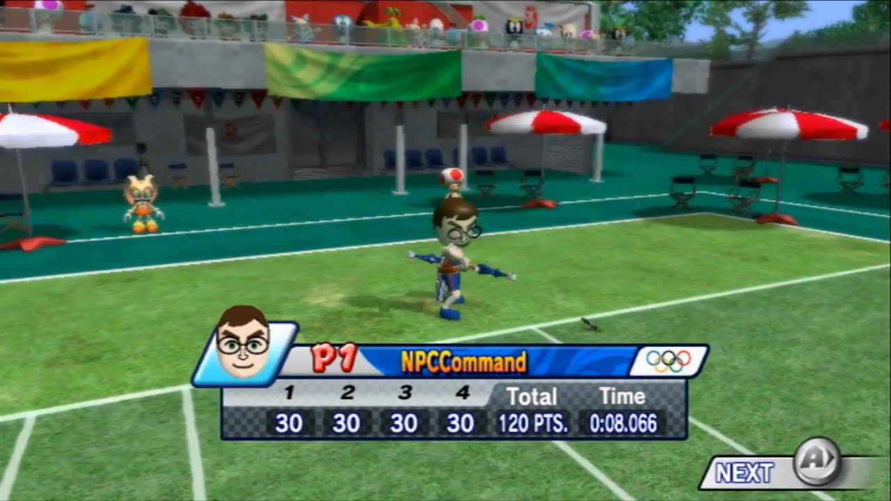 Mario & Sonic At The Olympic Games - Archery 120pts 8.066