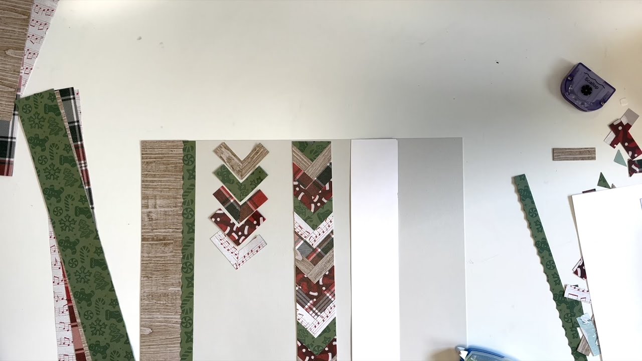 Get Crafty with a Chevron Scrapbook Technique by Creative Memories