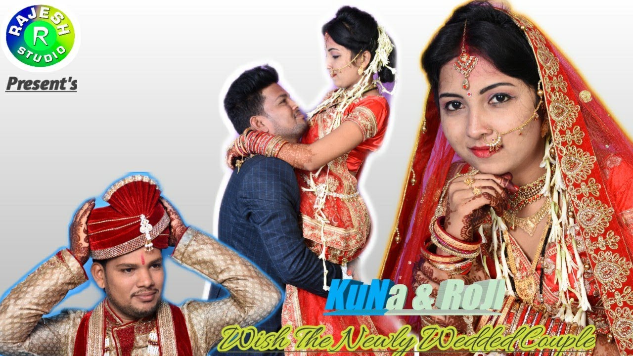 Best Kuna & Roji Wedding Drone Edit Video By RAJESH Studio || Wish the newly wedded Couple