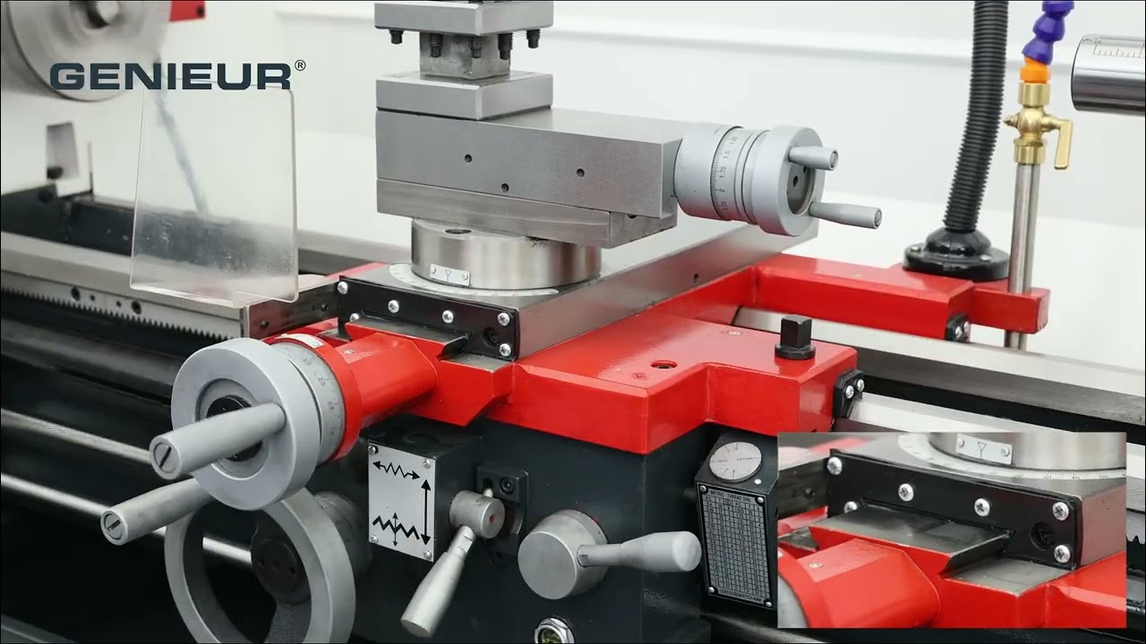 16-Step Gear Speed Lathe Machine for Hardware Producing