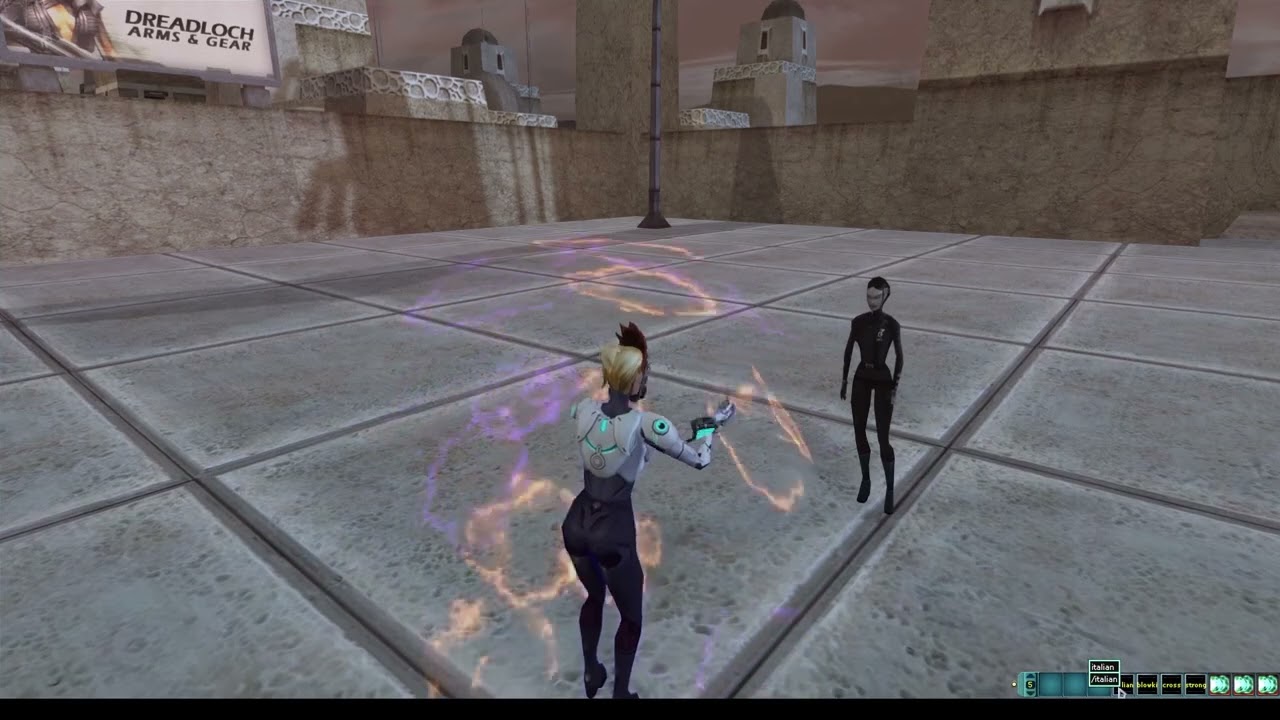 Anarchy Online PvP duels with a 220 Nano-technician
