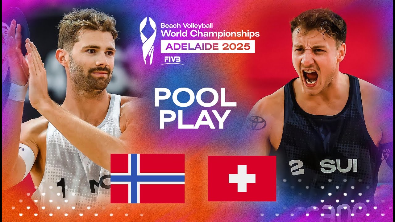 Mol, A./S&oslash;rum, C. vs. Heidrich/Jordan - Beach World Championships 2025 | Highlights | Pool Phase