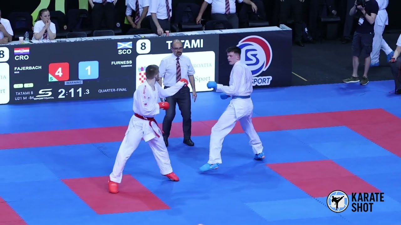 FAJERBACH (CRO) vs. FURNESS (SCO), U21 -84kg