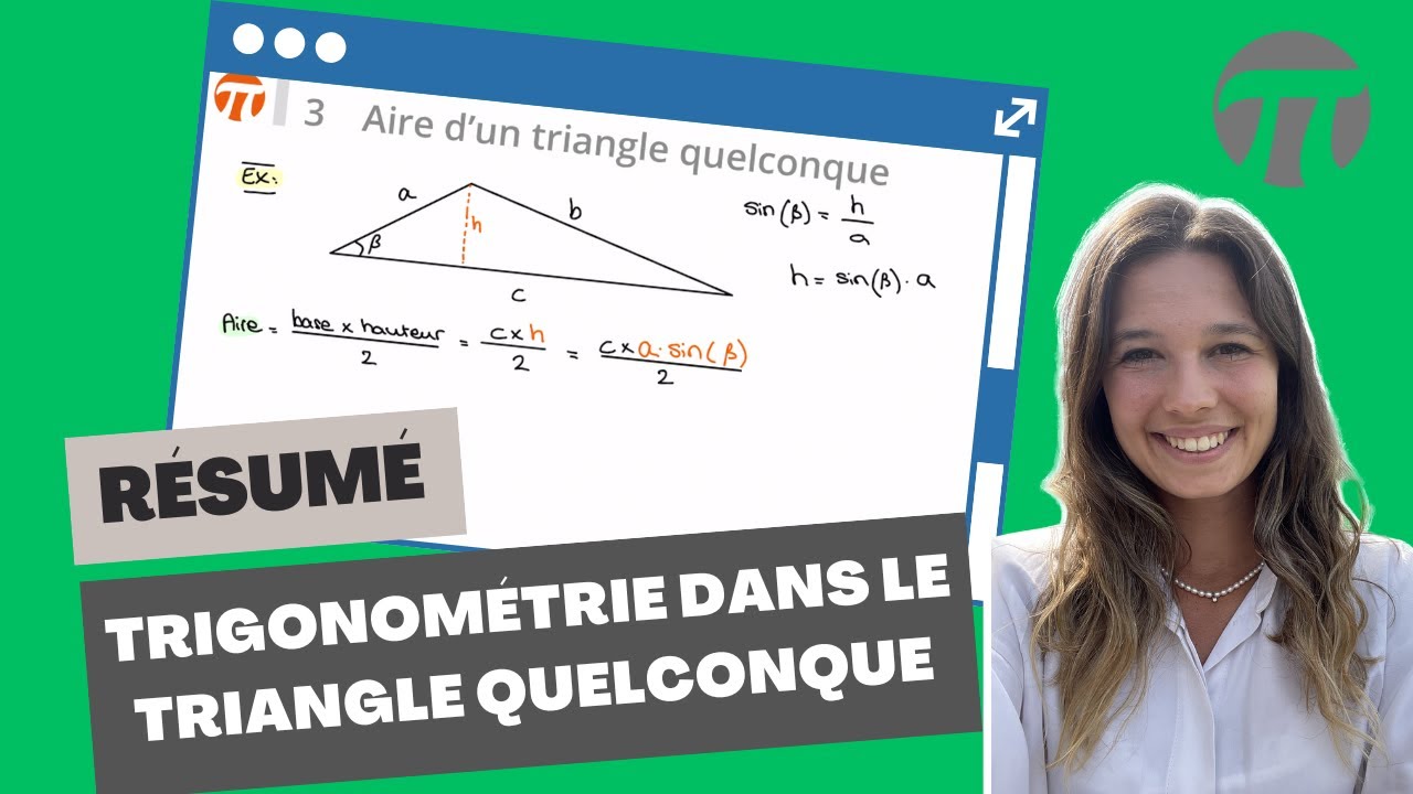 Trigonométrie dans le triangle quelconque