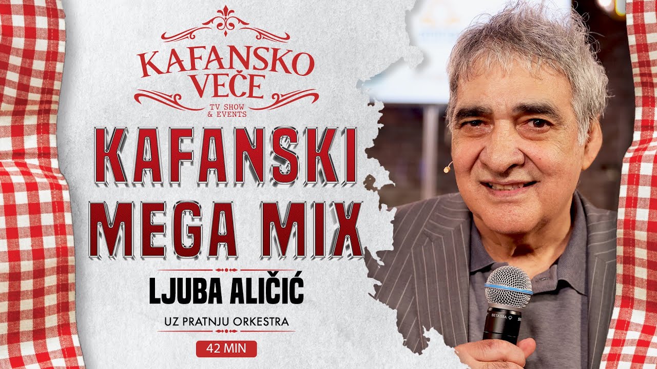LJUBA ALICIC - KAFANSKI MEGA MIX4 42MIN | UZIVO | (ORK. ACE STOJNEVA) | 2023 | KAFANSKO VECE
