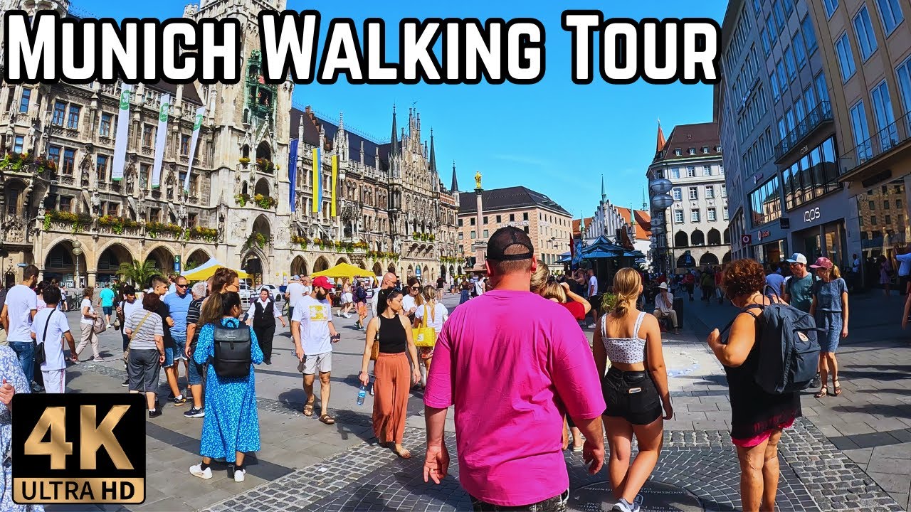 Munich Walking Tour Effner Park to Marienplatz