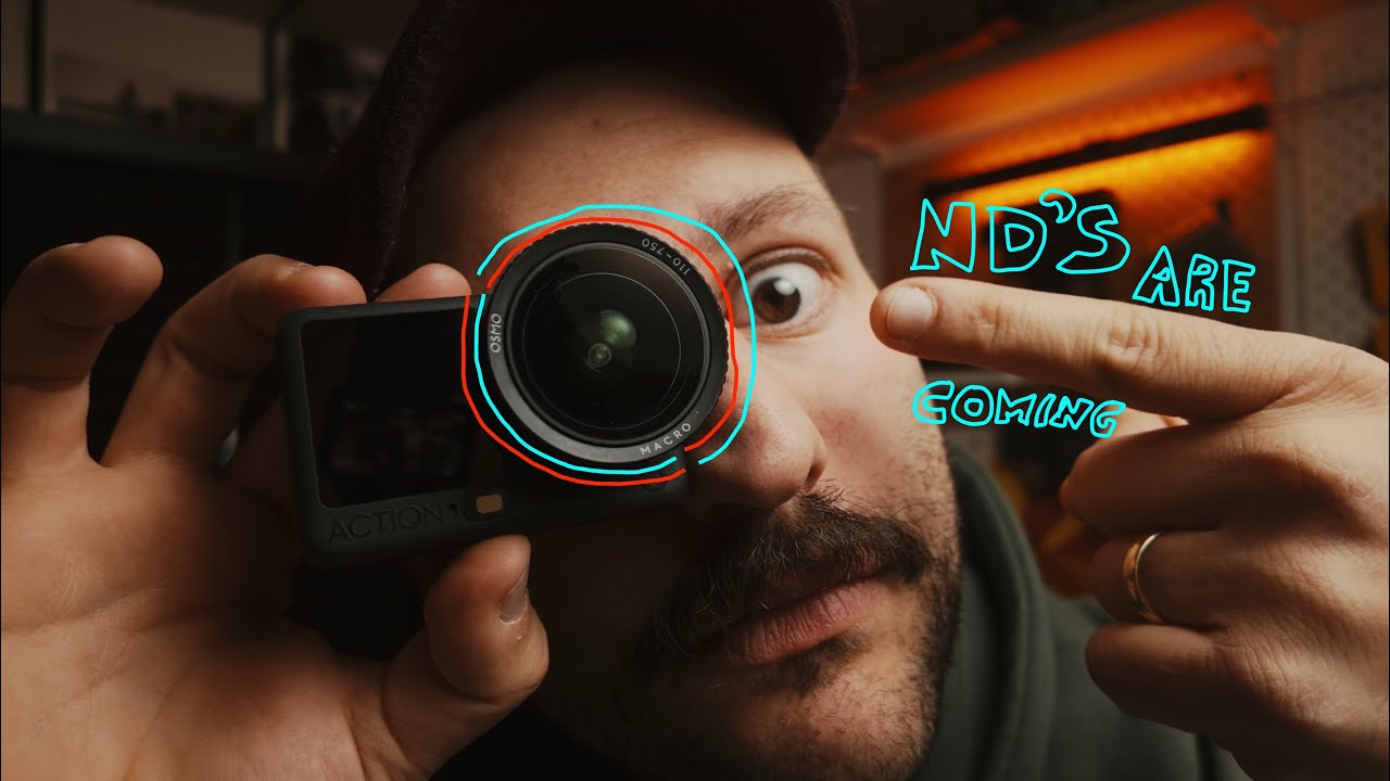 Фильтры макросъемки DJI Action 6 ND официально представлены &mdash; они действительно прислушались.