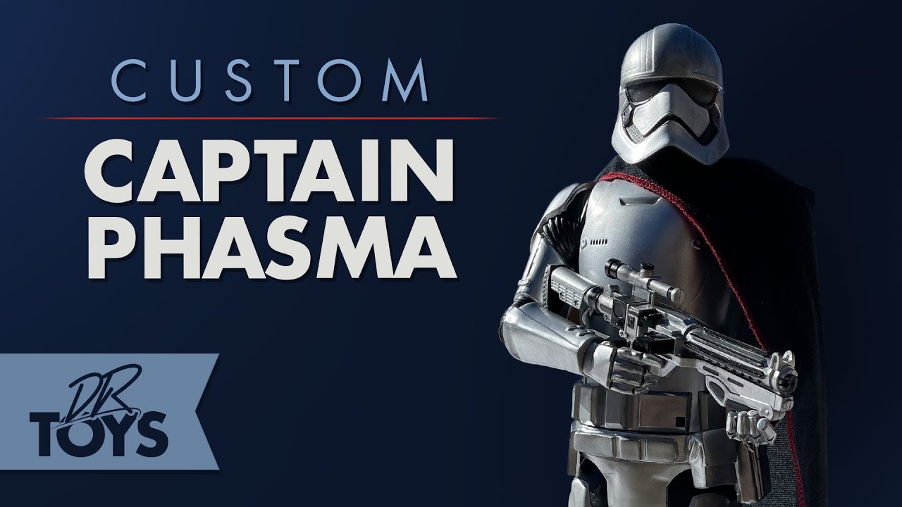 Custom Captain Phasma - Jakks Pacific Custom Painted Toy