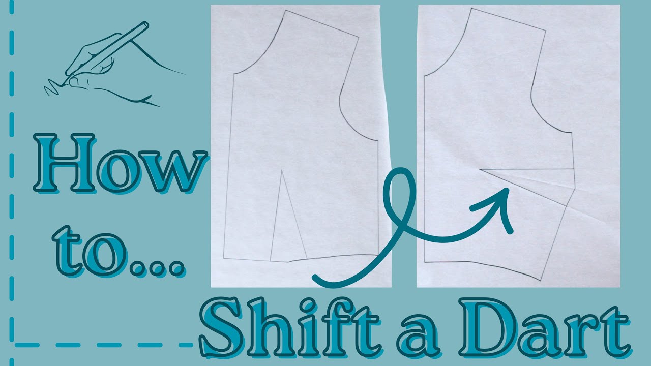 How to Move any Dart on a Sewing Pattern
