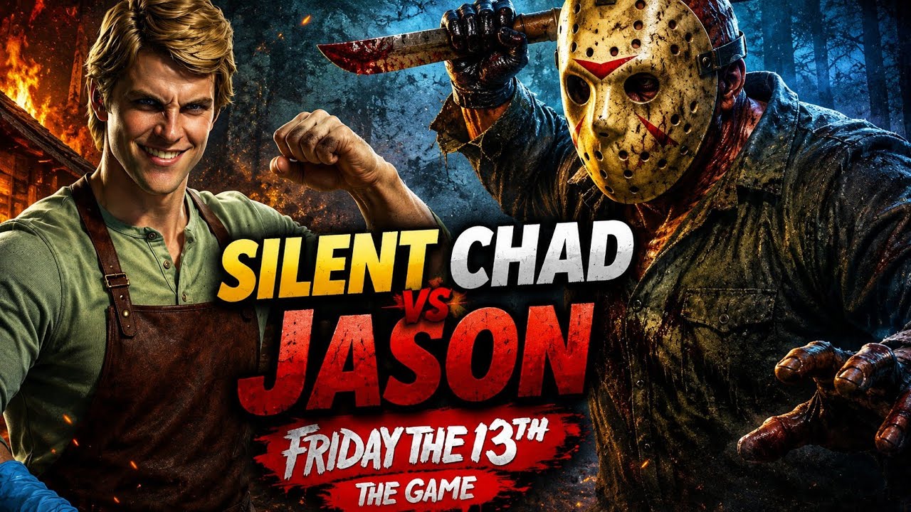 SILENT CHAD VS JASON Friday the 13th: The Game
