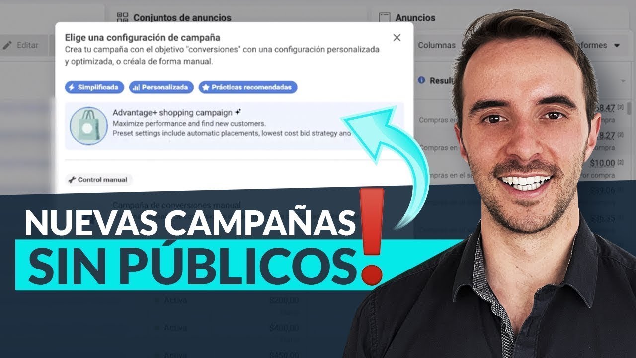 ❗️ El CAMBIO MÁS IMPORTANTE del año en Facebook e Instagram Ads: campañas Advantage+ Shopping