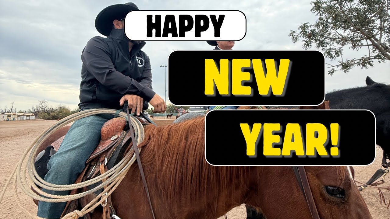 Vlog 11: New Year Nonsense #rodeo #teamroping #cowboys 