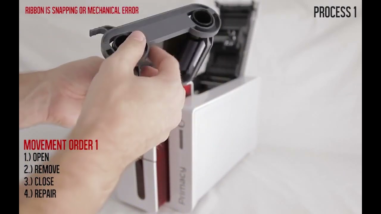 Evolis Primacy ID Card Printer - Ribbon Snapping or Mechanical Errors | DBC Group Ireland