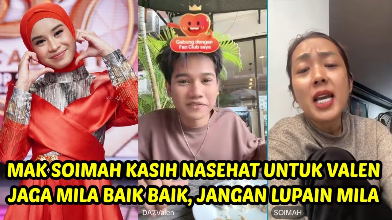 Valen dinasehati soimah, jaga mila bail baik