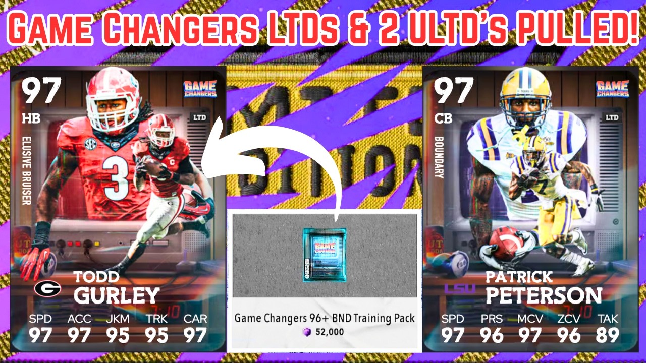 ULTD's EVERYWHERE! 96+ BND Are The Move! Opening EVERYTHING For Game Changers & Rush LTDs In CFB 26!