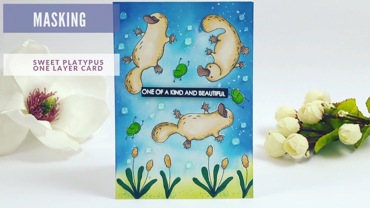 Masking A Stamped Image | Uniquely Creative One Of A Kind Stamp Set