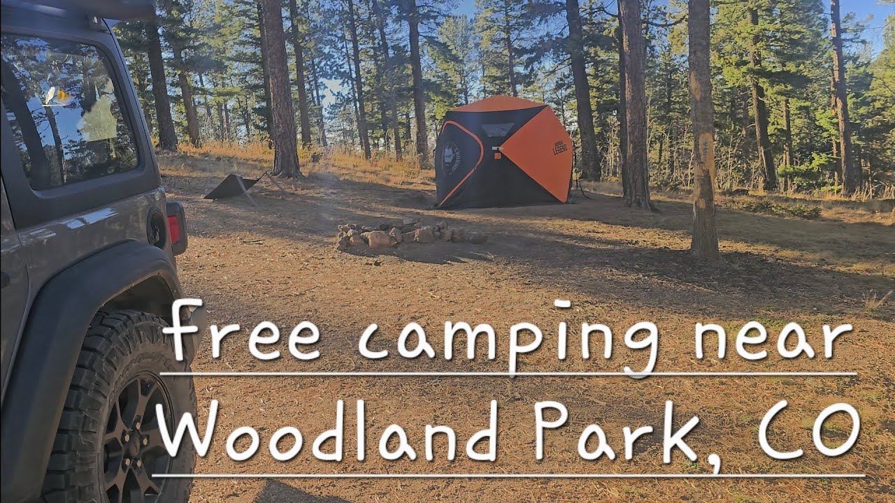 Free Camping in Pike National Forest | Near Woodland Park, Colorado (38.96295, -105.00091)