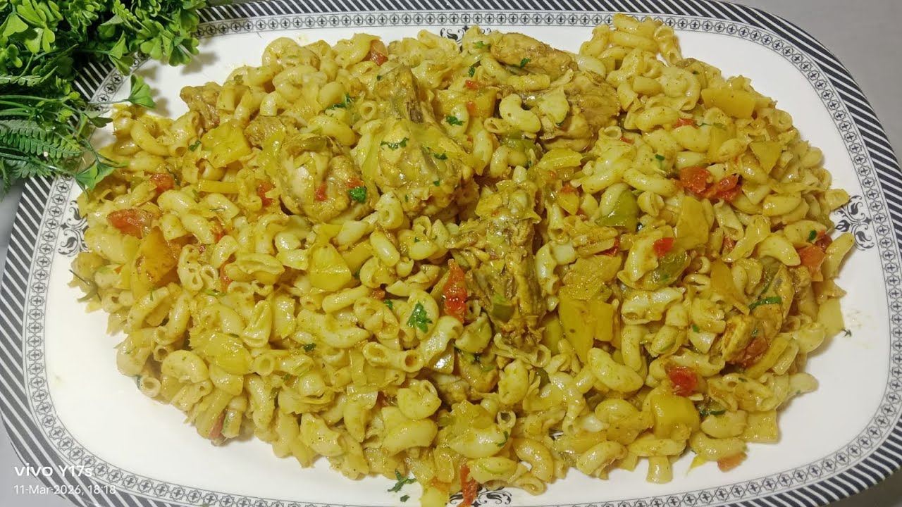 Chicken Macaroni Recipe Ramzan Special By Sauced Up #recipe #foryou
