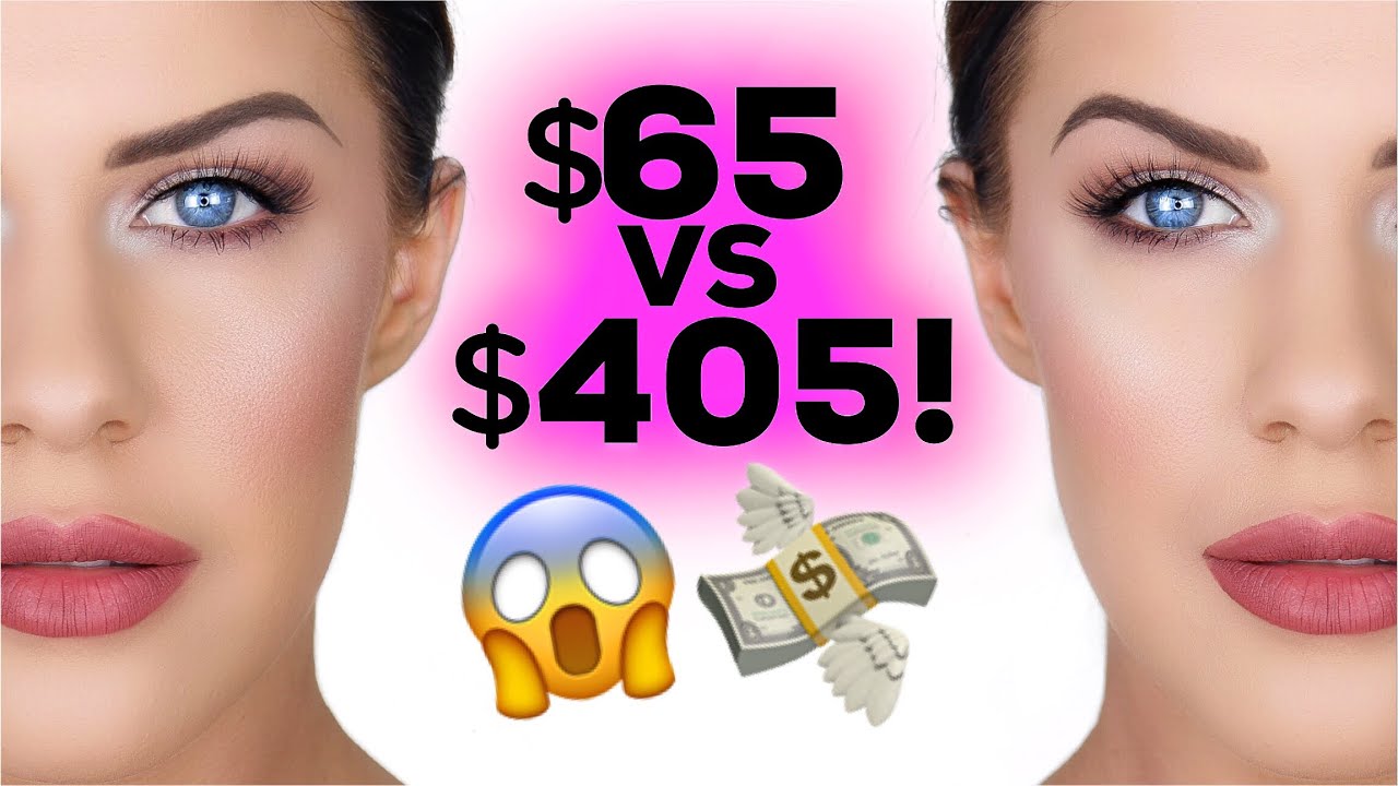 FULL FACE OF DUPES!! | HIGH END VS DRUGSTORE MAKEUP!!!