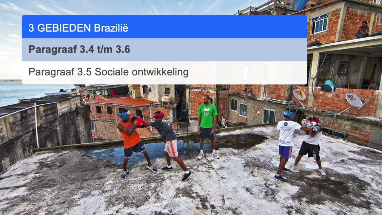 Hoofdstuk 3.5 Aardrijkskunde HAVO 5 FLEX: Sociale ontwikkeling