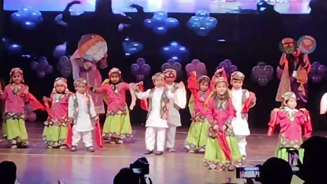 ## Hardik performance 😘## in shah auditorium civil lines ## cuddling bee 🐝 school 