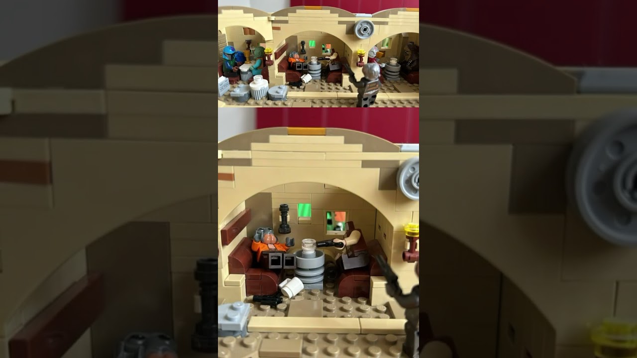 Lego 4-LOM bounty hunter delivers result....stopmotion animation
