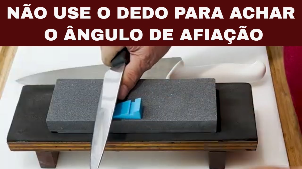 3 atalhos que não devem ser usados na afiação de facas antes de você ver esse video