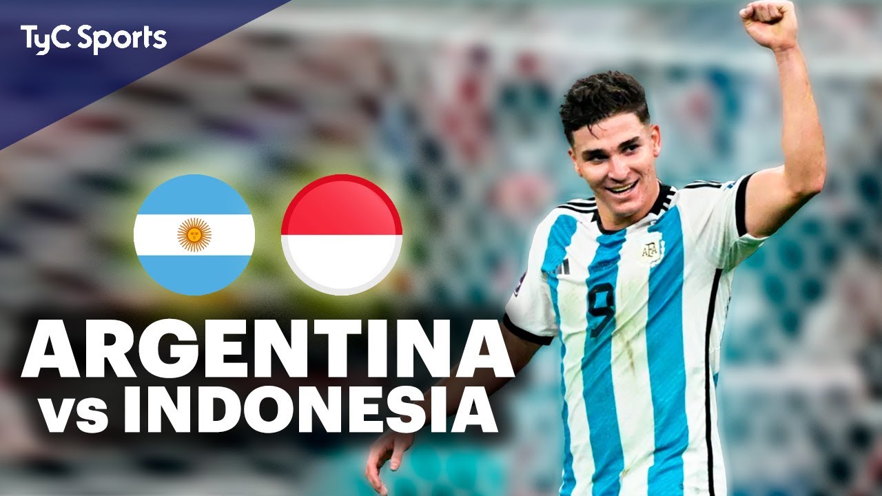 ARGENTINA vs INDONESIA 🔴 EN VIVO POR TyC SPORTS ⚽ AMISTOSO INTERNACIONAL