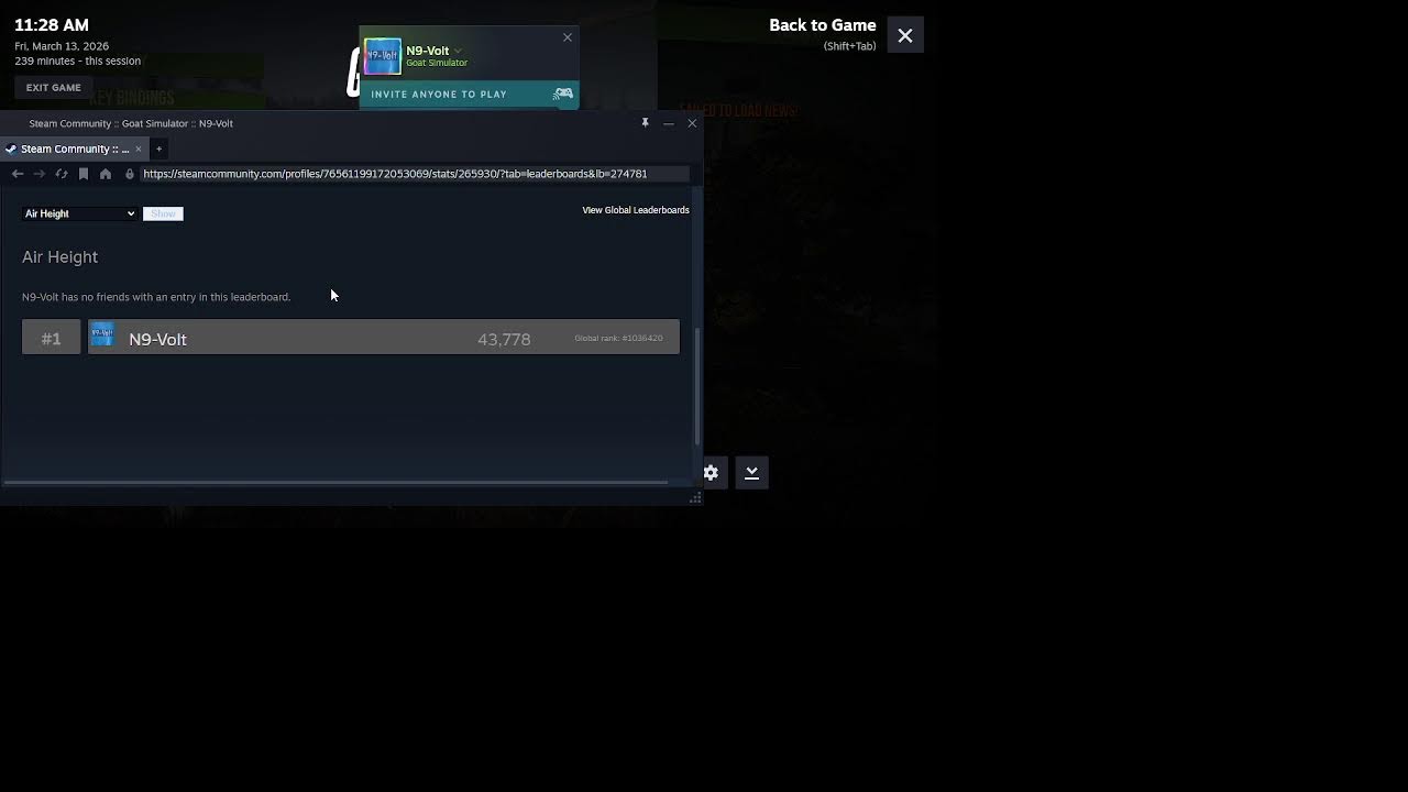*LIVE* Playing Goat Simulator OG! I'll Stream Any Steam Game You Want and Play if you Gift Me It!