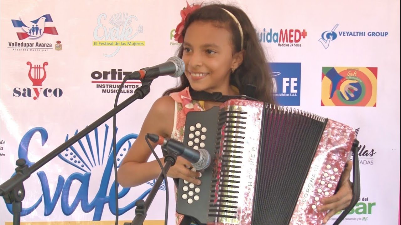 MERENGUE VALLENATO CONCURSO ACORDEONERA INFANTIL VANESSA