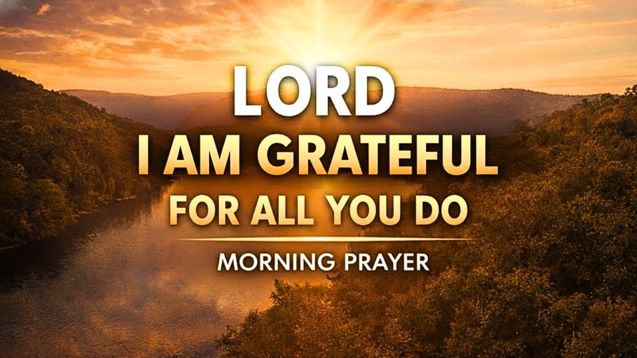 Morning Prayer to Be Filled with the Holy Spirit | Stop Striving and Walk in God’s Power