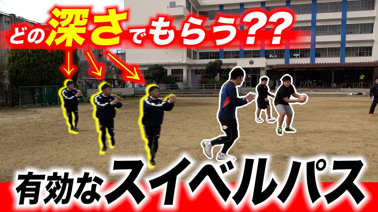 【スイベルパス】前に出てくるDFに適応したスイベルパスを解説